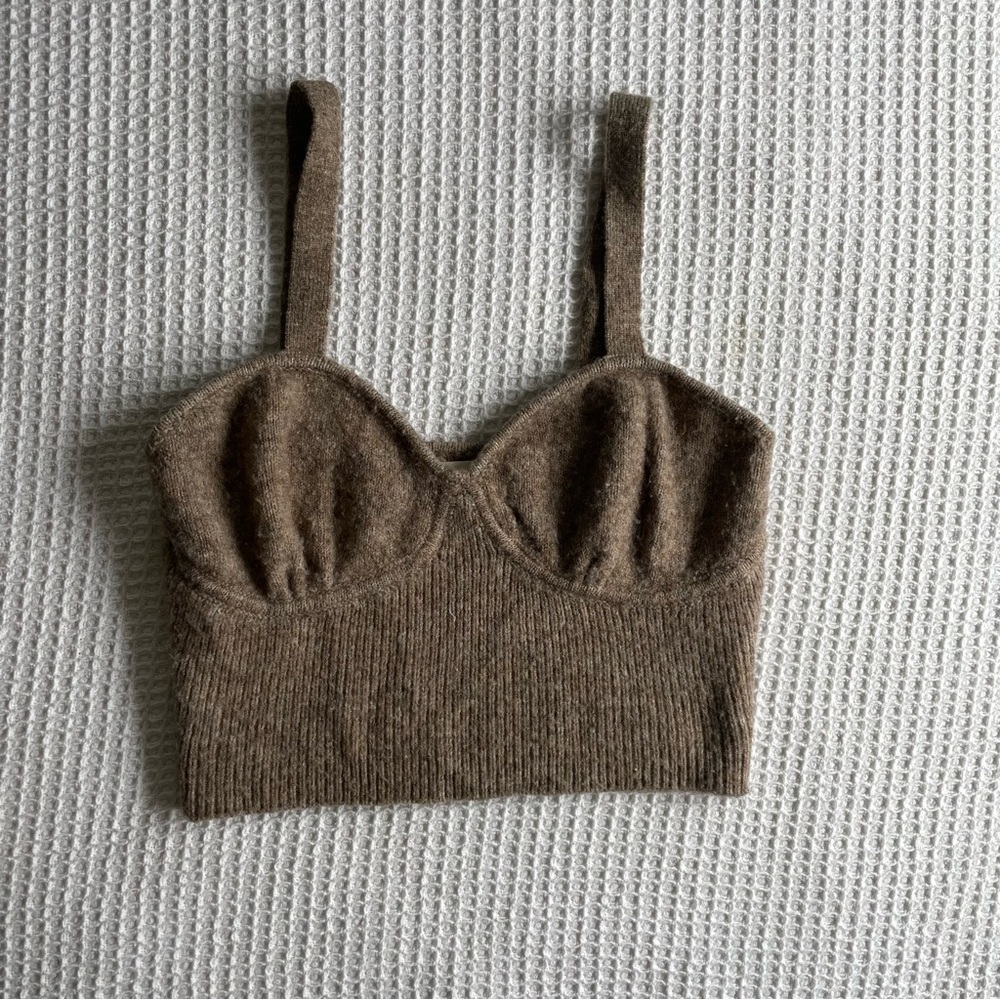 Women’s Mango MNG Wool Blend Top Size Small